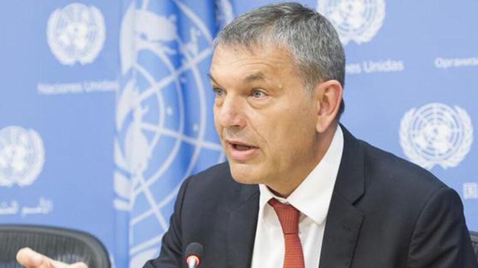 UNRWA commissioner general Philippe Lazzarini 