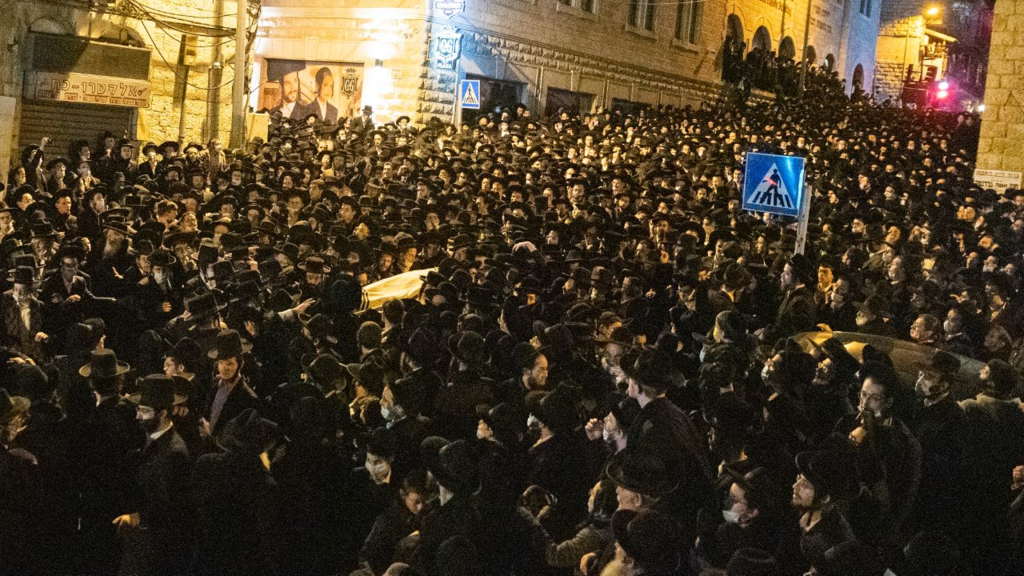  Похоронная процессия в Иерусалиме, 31 декабря 