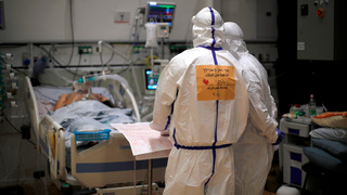 מחלקת קורונה בבית חולים בצפת