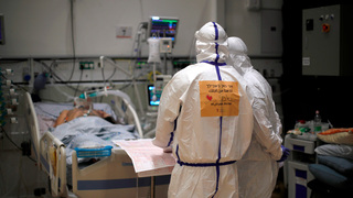 מחלקת קורונה בבית חולים בצפת