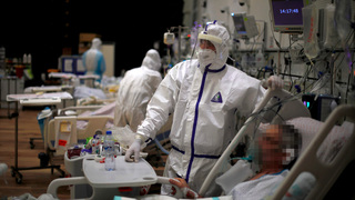 מחלקת קורונה בבית חולים בצפת