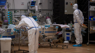 מחלקת קורונה בבית חולים בצפת