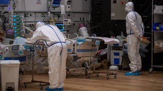 מחלקת קורונה בבית חולים בצפת