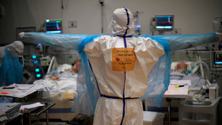 מחלקת קורונה בבית חולים בצפת