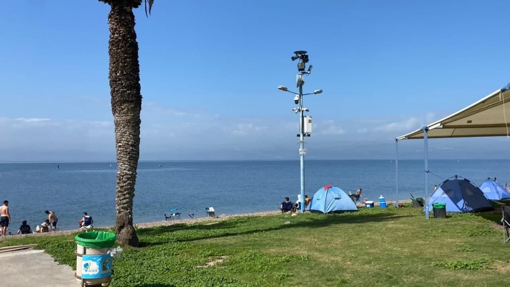 קמפינג בחוף לבנון-חלוקים, הכינרת