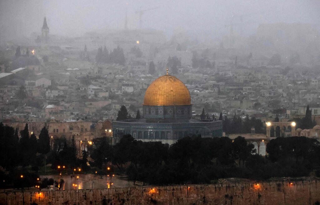 מזג אוויר סוער בירושלים