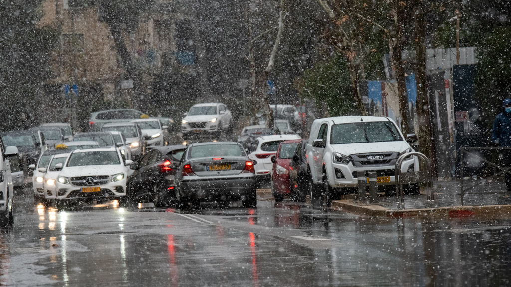 שלג בירושלים