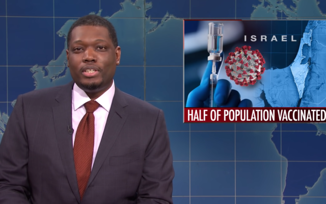 Saturday Night Live Weekend Update co-host Michael Che 
