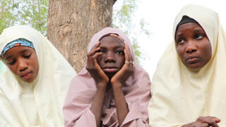 תלמידות שניצלו מחטיפה בית הספר מדינת זמפרה צפון ניגריה
