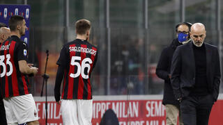 פיולי ושחקני מילאן מאוכזבים