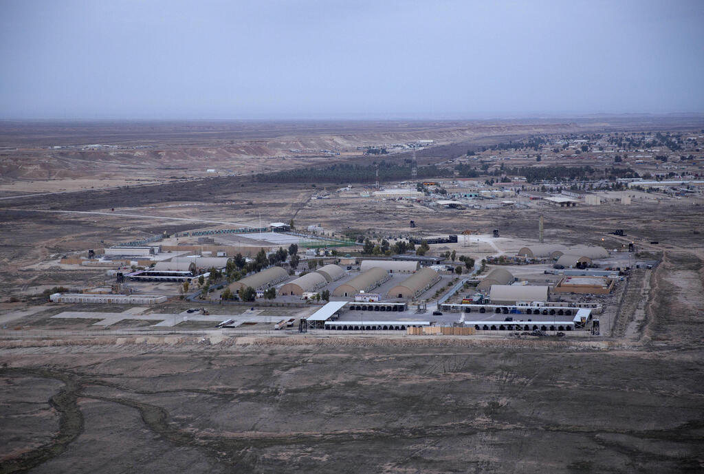 Ain al-Asad airbase in the western Anbar desert, Iraq