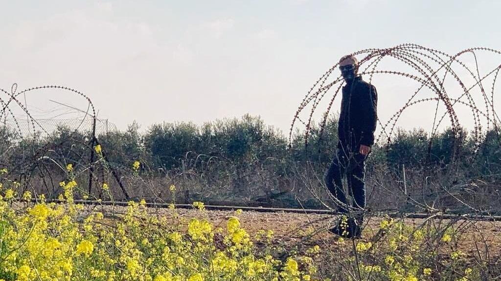 פרצות בגדר ההפרדה סמוך לגלבוע