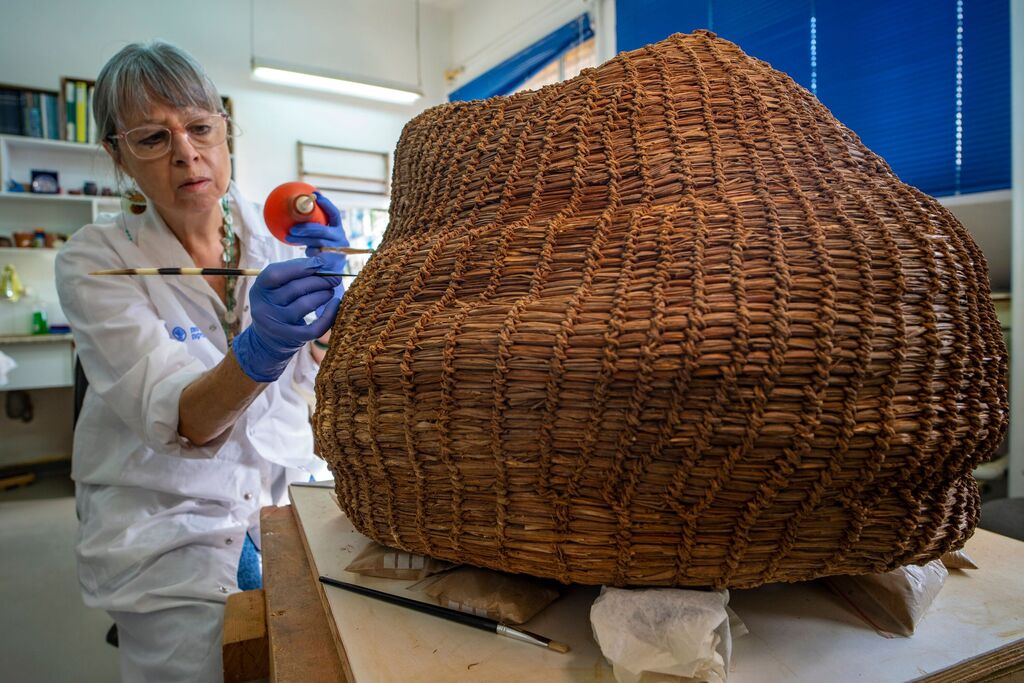 The ancient basket found in the Judean Desert 