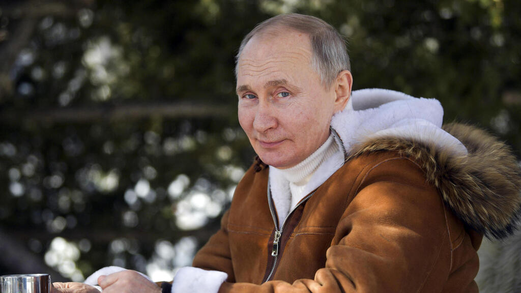   Владимир Путин в тайге 