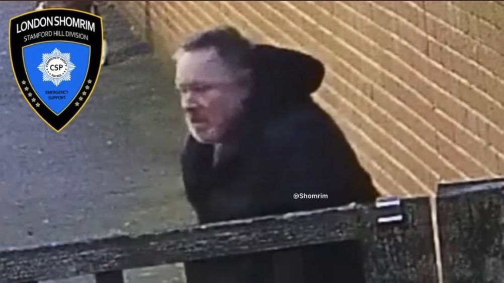 Suspect in possible anti-Semitic attack on a Haredi woman in Stamford Hill on Thursday 