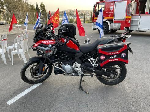 Пожарная охрана Иерусалима получила мотоциклы BMW F850