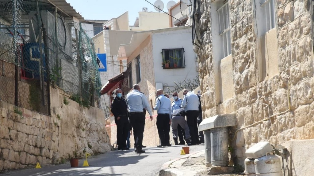 זירת הירי בחיפה