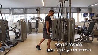 פשיטות מרפק בכבל קרוס