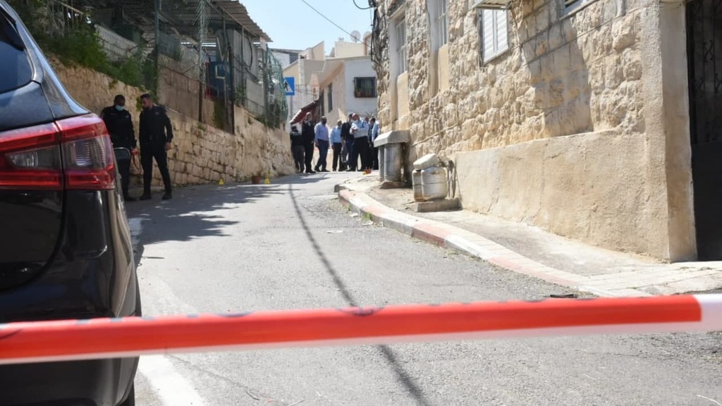זירת הירי בחיפה