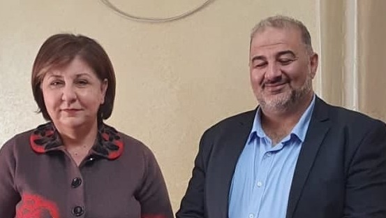 פגישת מנסור עבאס ואלהאם חאזן