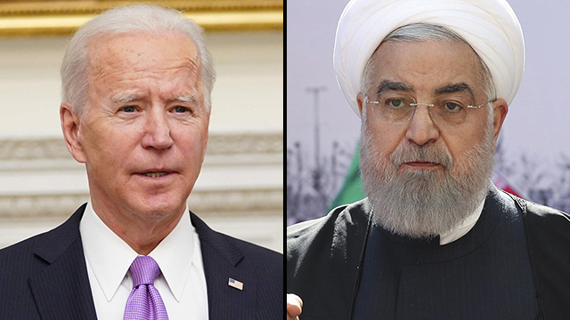 Президенты США и Ирана - Байден и Рухани 