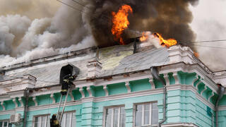 השריפה בבית החולים ברוסיה