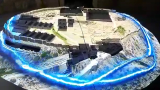 חדר המודל במרכז המבקרים החדש