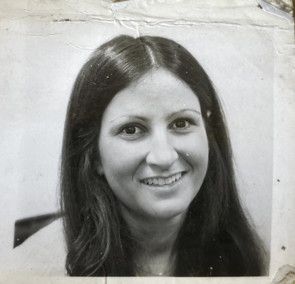 Sharon Cohen smiles in this picture taken sometime in her late 20s 
