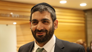 מיכאל מליכאלי בכניסת חברי הכנסת לקראת השבעת הכנסת ה24