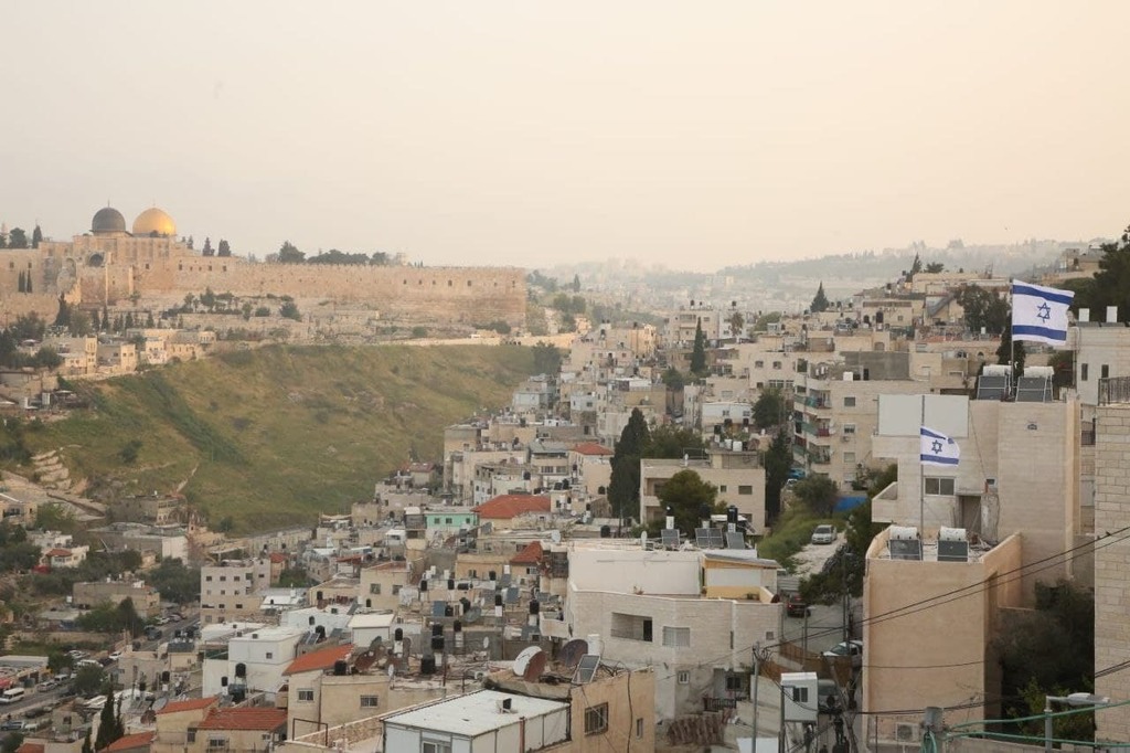 בתים של יהודים בשכונת סילוואן מזרח ירושלים