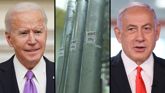 U.S. President Joe Biden and Netanyahu 