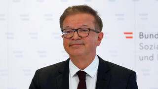 שר הבריאות המתפטר של אוסטריה רודולף אנשאובר 