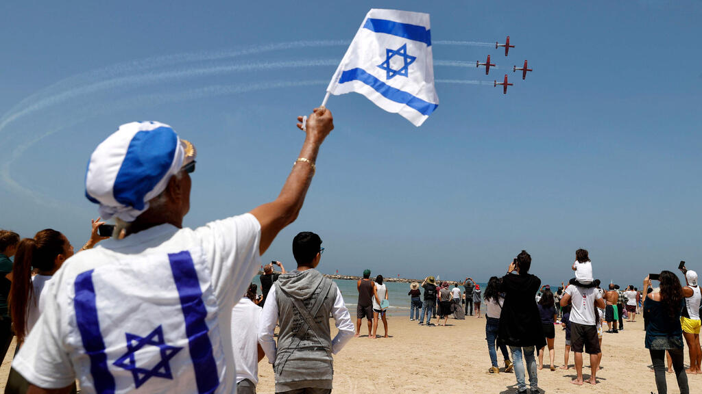 מטס חיל האוויר בשמי הארץ