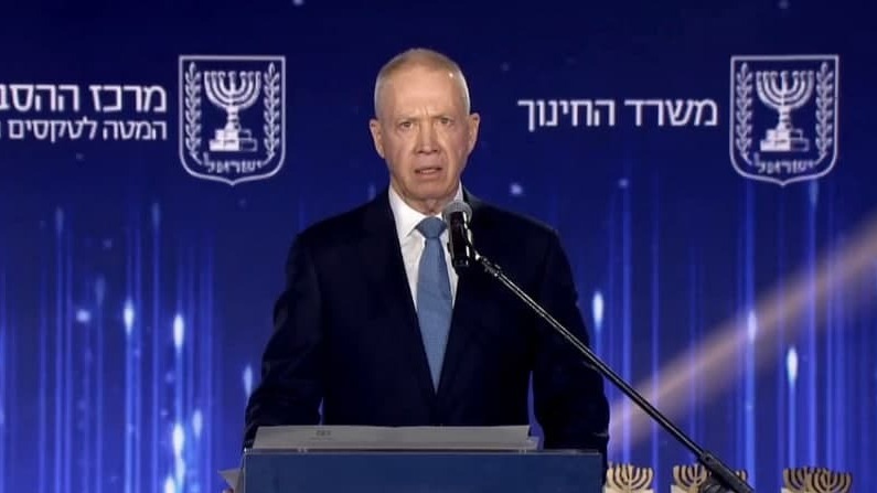 יואב גלנט בטקס זוכי פרסי ישראל
