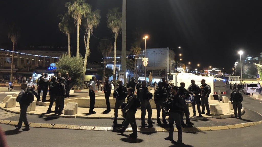 תגבור כוחות משטרה במזרח ירושלים