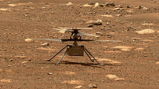 המסוק-רחפן על אדמת מאדים