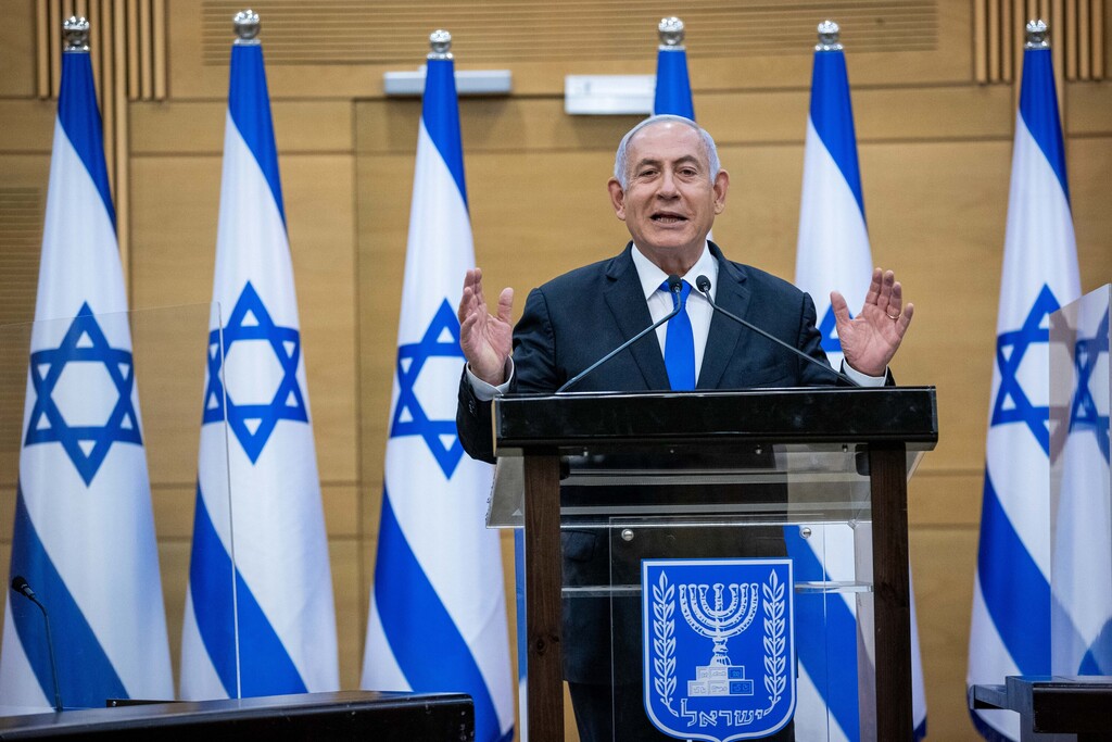 מקדם בחירות ישירות. נתניהו (צילום: יונתן זינדל) בנימין נתניהו