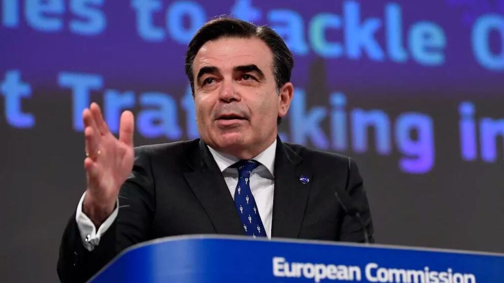 European Commission Vice-President for Promoting our European Way of Life Margaritis Schinas 