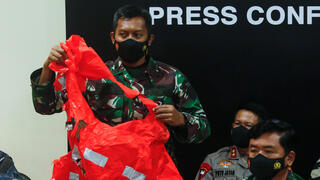 מסיבת עיתונאים של צבא אינדונזיה