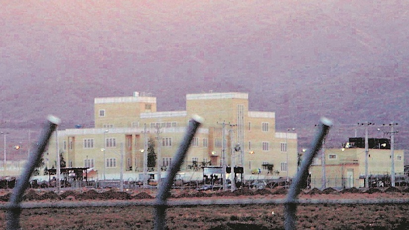 Iran's Natanz uranium enrichment facility (photo: EPA) מתקן ההעשרה בנתנז