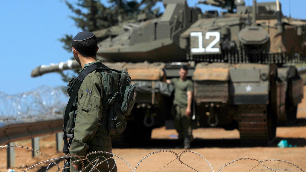 כוחות צה"ל ליד גבול לבנון