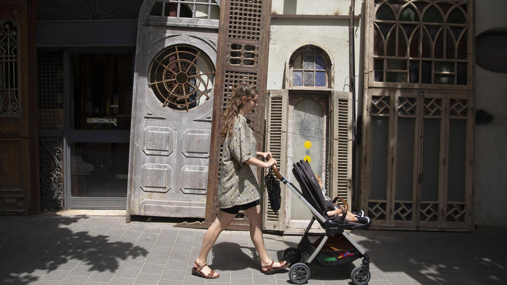 Old doors are for sale in the Jaffa neighborhood of Tel Aviv, Israel, Wednesday, April 21, 2021 