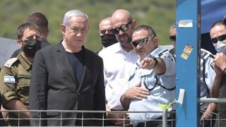 ראש הממשלה בנימין נתניהו הגיע לאזור האסון בהר מירון ושמע סקירות במקום