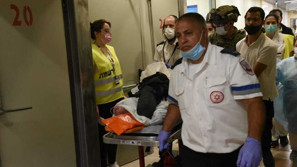Casualties from the Meron Disaster arrive at Ziv Medical Center 