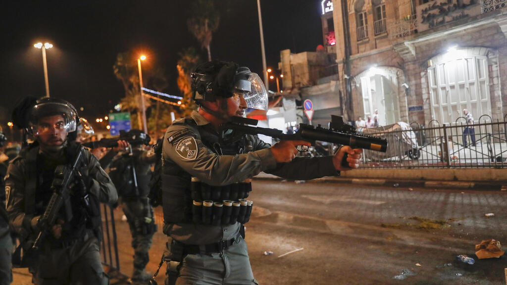 פלסטינים מהומות שער שכם ירושלים