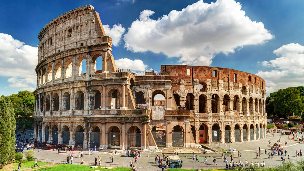 The Colosseum (Photo: Shutterstock) קולוסיאום, רומא