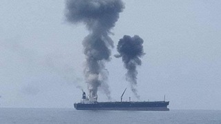 סוריה ספינה מכלית פיצוץ מול חופי העיר בניאס