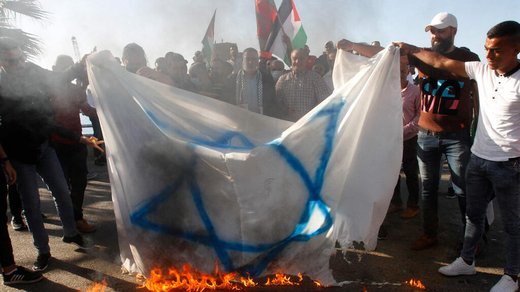 הפגנה פלסטינים צידון לבנון 