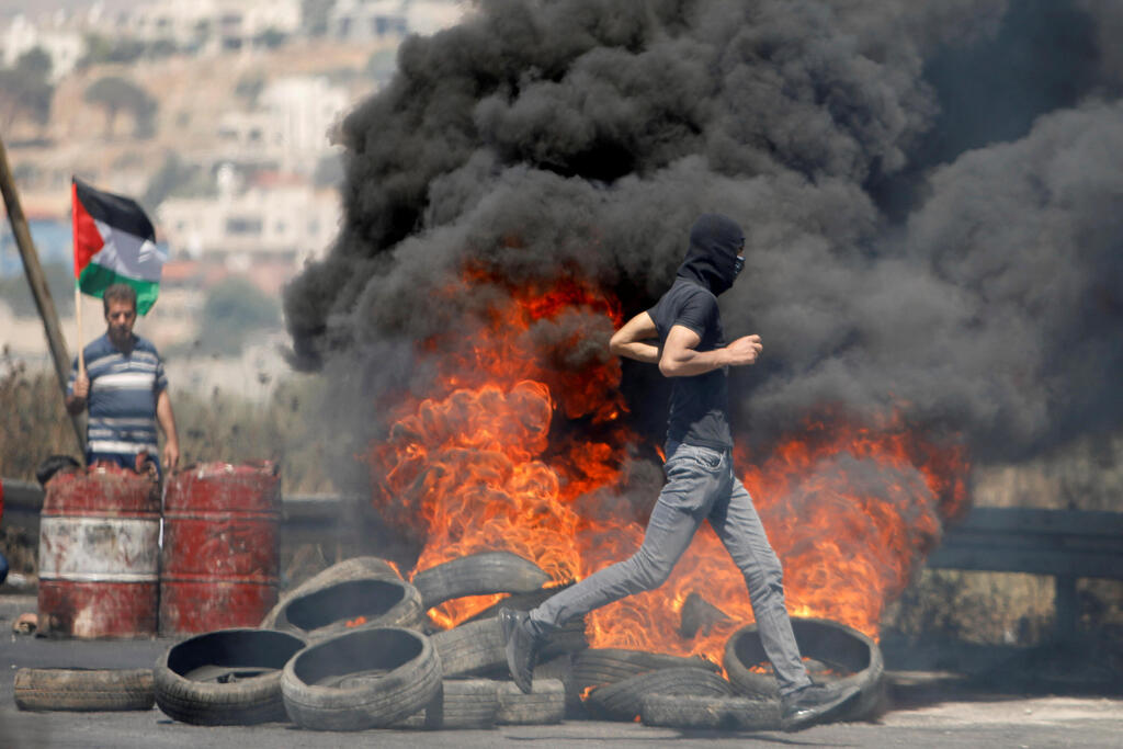 עימותים בין כוחות צה"ל למתפרעים פלסטינים בגדה המערבית