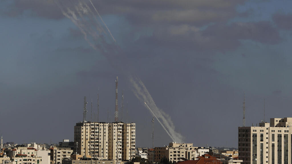   רקטות משגרות מרצועת עזה לישראל